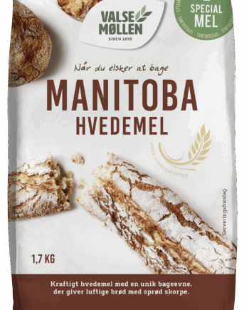 Manitoba Hvedemel 1,7 kg fra Valsemøllen - Kvalitet til Bagning