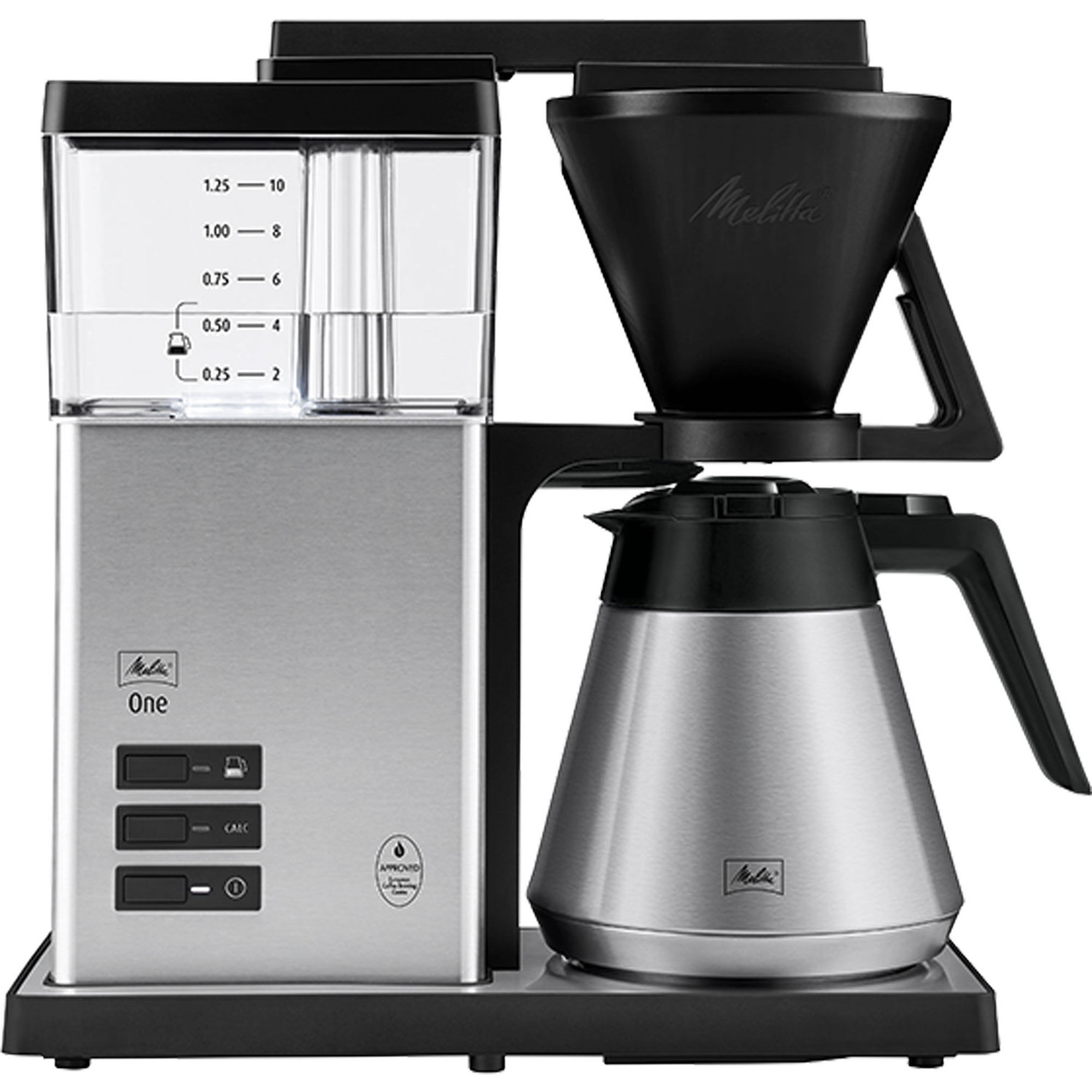 Melitta One Therm Kaffemaskine i Rustfrit Stål - Black Friday!