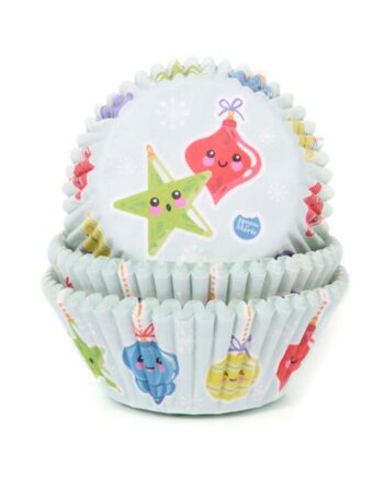 Muffinsforme Julekugler 50 Stk - House Of Marie Udsalg!