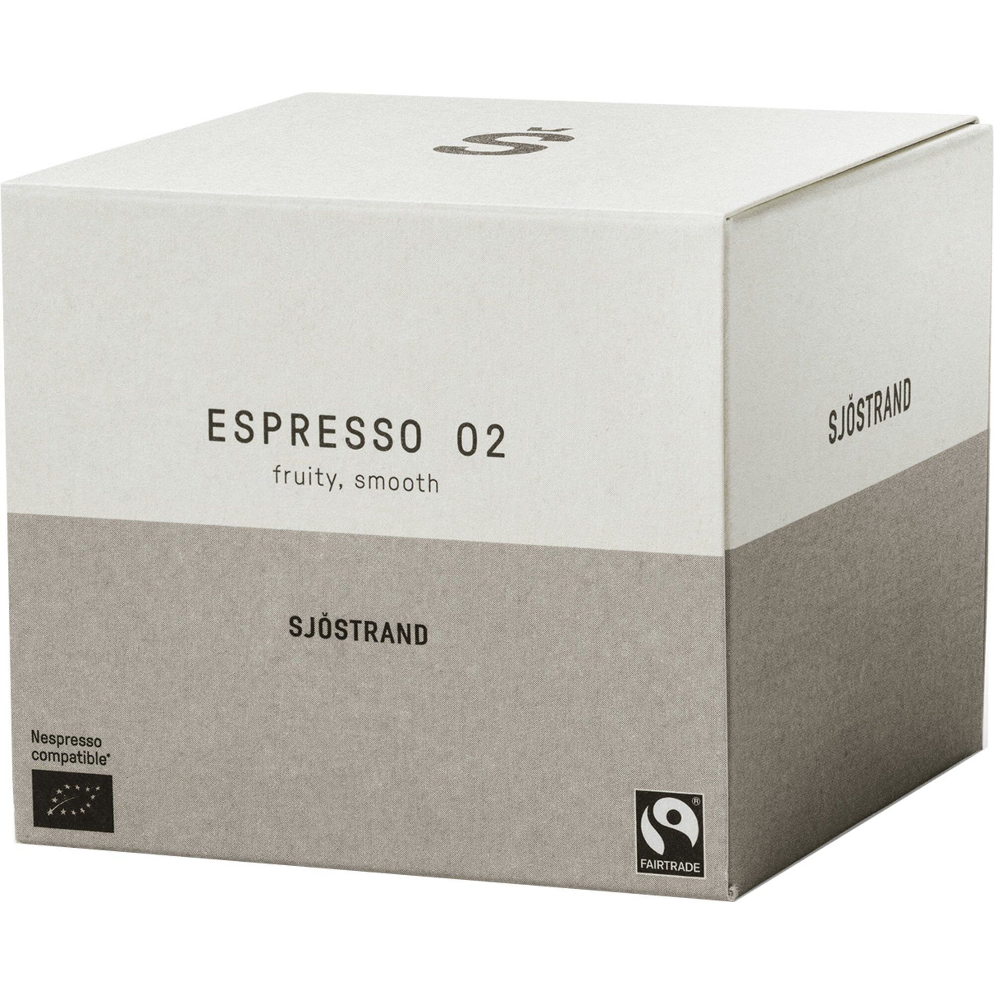 N? 2 Espressokapsler fra Sjöstrand - 10 Stk Kaffeoplevelse