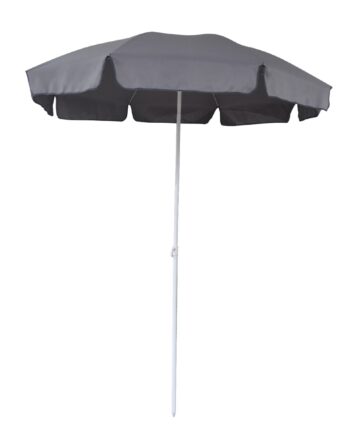 Parasol Med Tilt 180 Cm Grå