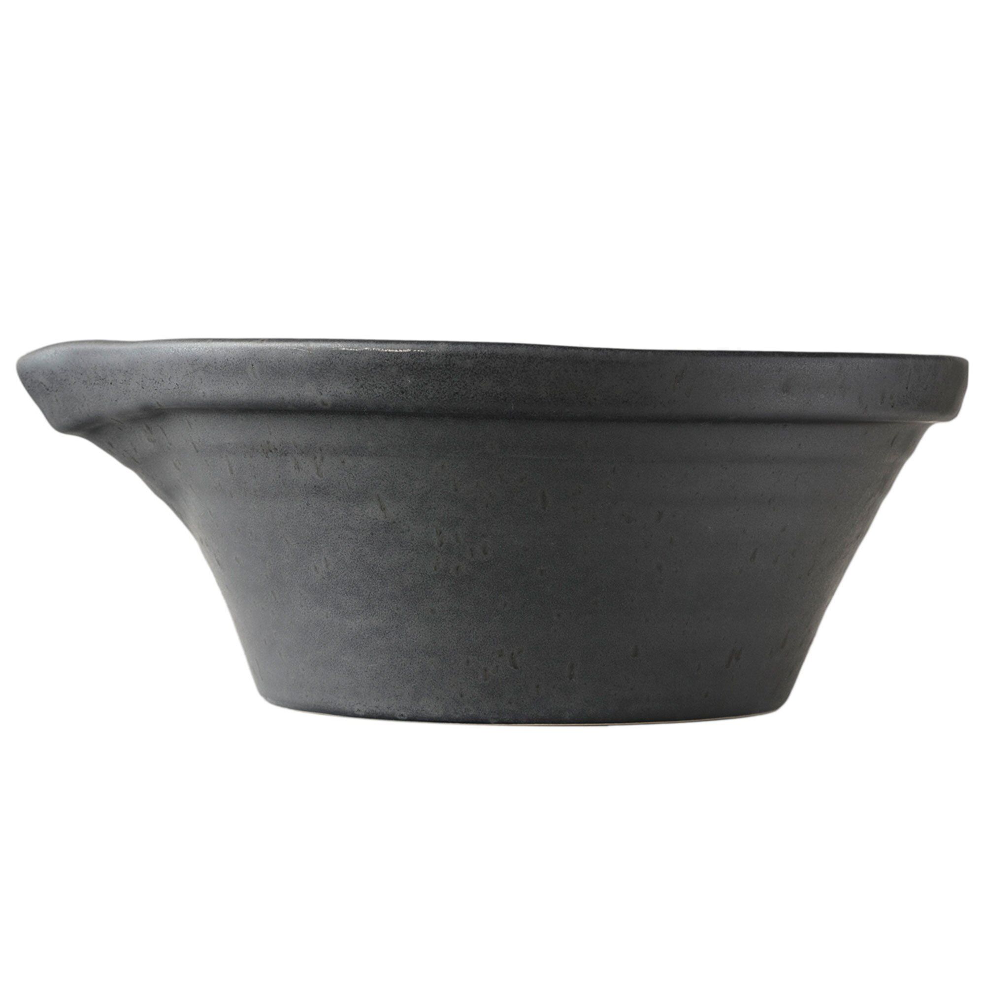 Peep Dejskål  35 Cm  Matt Black