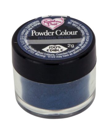 Petrolblå Pulverfarve fra Rainbow Dust - 2 g