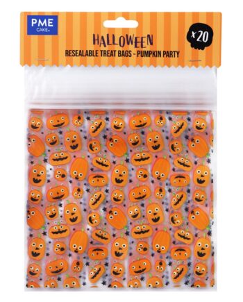 PME Halloween Slikposer med Genluk - 20 Stk