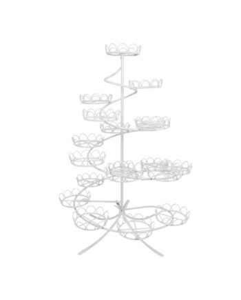 PME Hvid Cupcakes Stativ i Wire - Fantastisk Bageudstyr