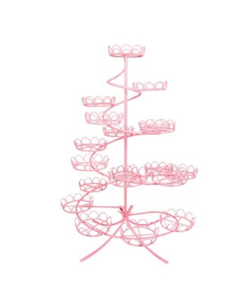 PME Lyserød Cupcakes Stativ - Perfekt til kagepræsentation!