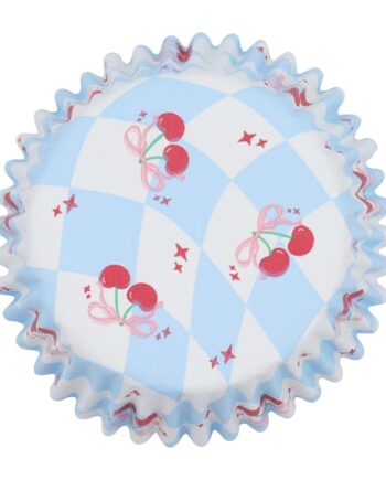 Vintage Cupcake Forme med Sløjfer - 30 Stk til Bagning