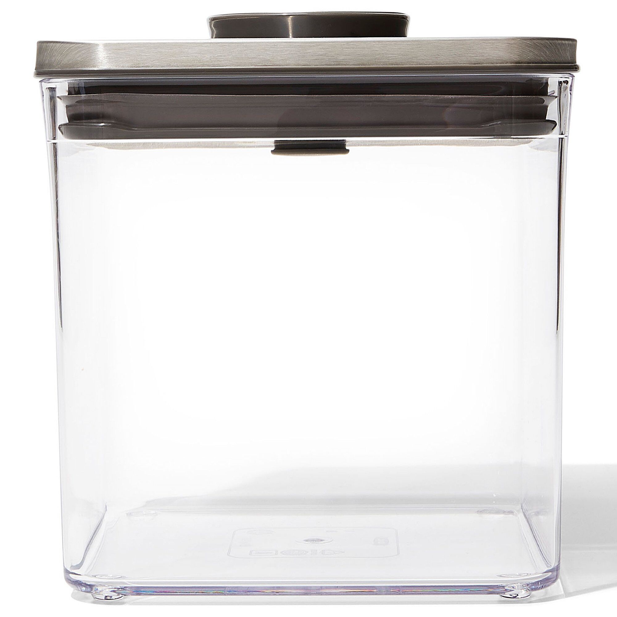 Pop Firkantet Steel Beholder  2 6 Liter