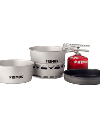 Primus Essential Stove Set Stormkøkken Med 2 Gryder Og 1 Stegepande