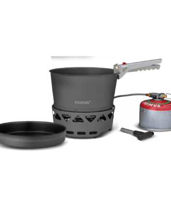 Primus Primetech Stove Set Stormkøkken Med Gryde  2 3 L  Og Stegepande