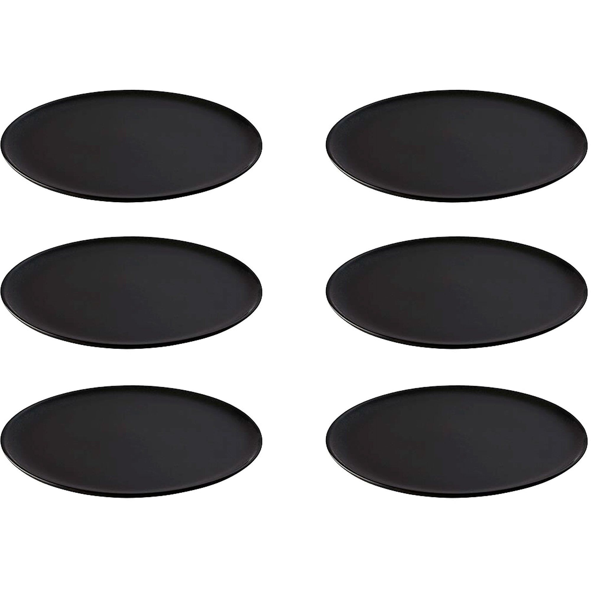 Raw Middagstallerken 28 Cm  Titanium Black  6 Stk