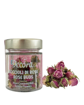 Rosenknopper - Spiselige Blomster til Kager og Desserter