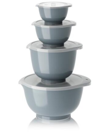 Rosti Margrethe Røreskålesæt 4 Skåle Dusty Blue
