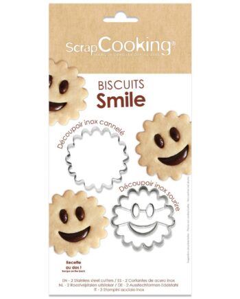 Scrapcooking   Smile Cookies Sæt  2 Dele
