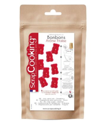 Scrapcooking   Vingummi Mix  Quot Strawberry Quot  100g