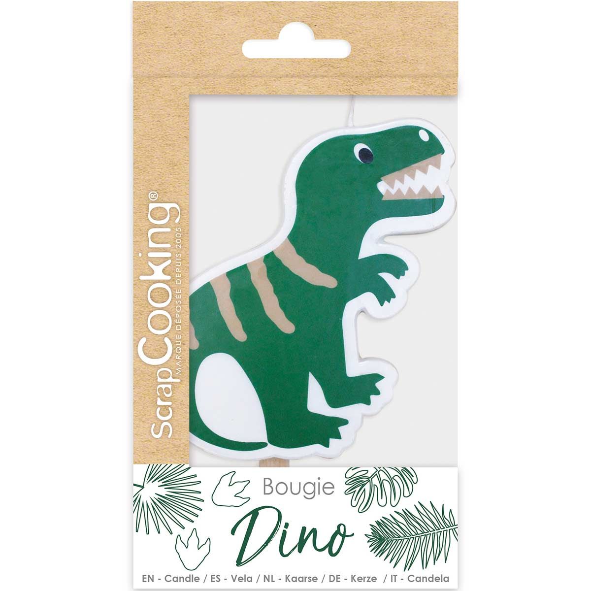 Scrapcooking   Xxl Kagelys Dinosaur  15cm