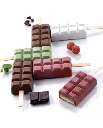 Silikomart Professionel Gel02 Choco Stick - 2 Sæt 6 Stk