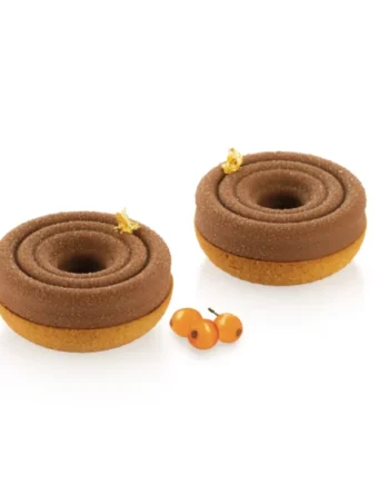 Silikomart Professionel 3D Tarte Ring Tornado Ø80mm Form