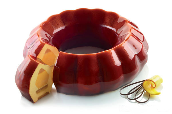 Silikomart Professionelt Diamond Crown Silikoneform Sæt