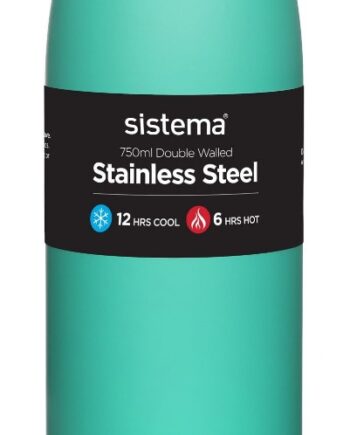 Sistema Stainless Steel Drikkeflaske 750 Ml   Turkis