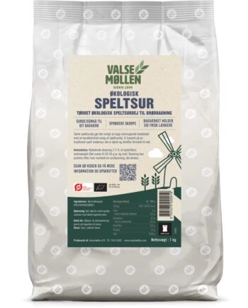 Speltsur Økologisk 1kg - Perfekt til Brødbagning!