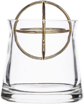 Sphere Vase Small - Guld fra Born in Sweden
