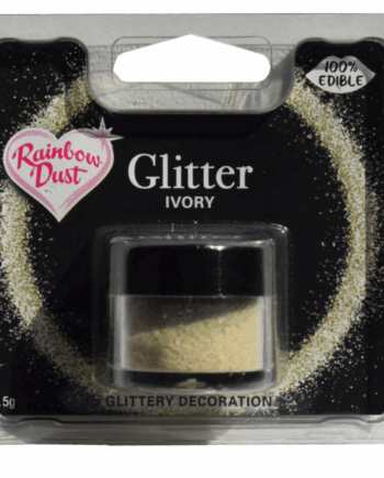 Spiseligt Glimmer Ivory fra Rainbow Dust - 5 g