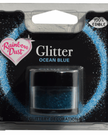 Spiseligt Glimmer Ocean Blue - Rainbow Dust 5 g på tilbud!