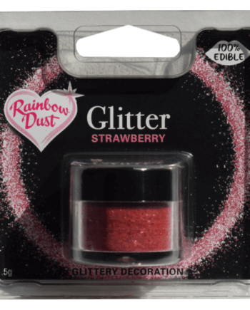 Spiseligt Glimmer - Jordbær Rainbow Dust 5 G