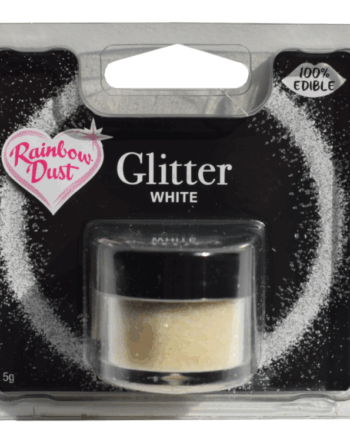 Spiseligt Glimmer Hvid - Rainbow Dust 5 G Tilbud!