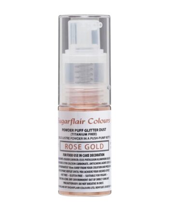 Spray Glimmer Rose Guld 10 G   Sugarflair