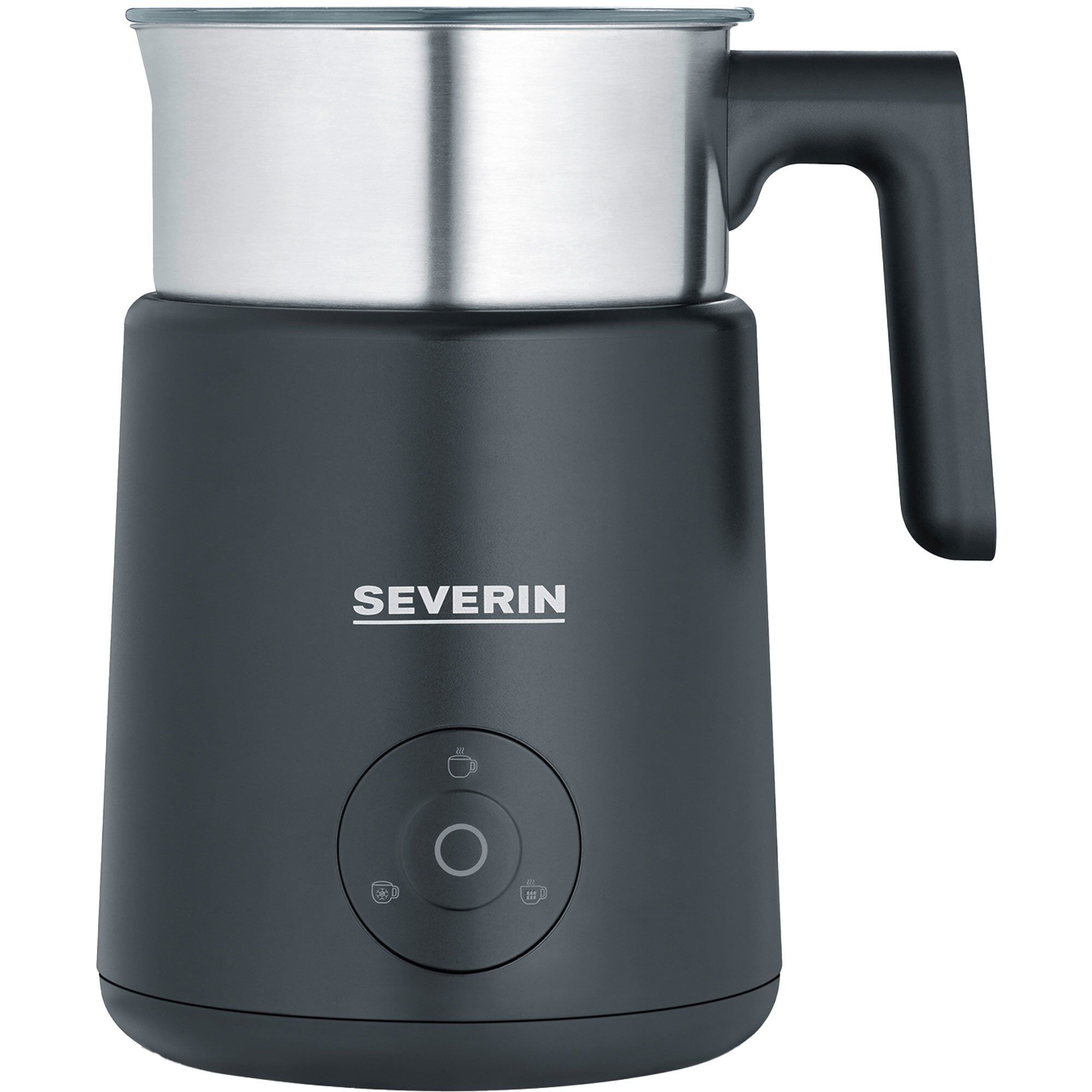 Spuma Lite Mælkeskummer 400 Ml - Sort Kaffeudstyr