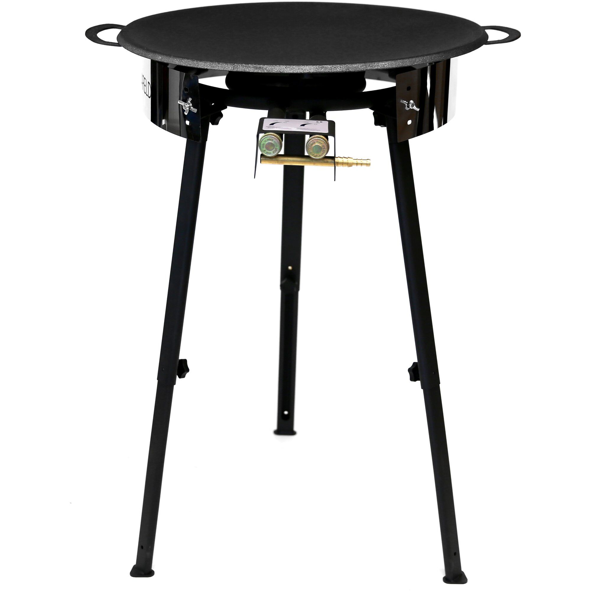 Stegeplade Og Brænder 58 Cm