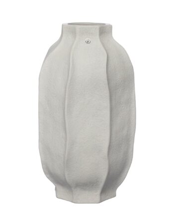 Stentøjsvase 30 Cm  Naturhvid