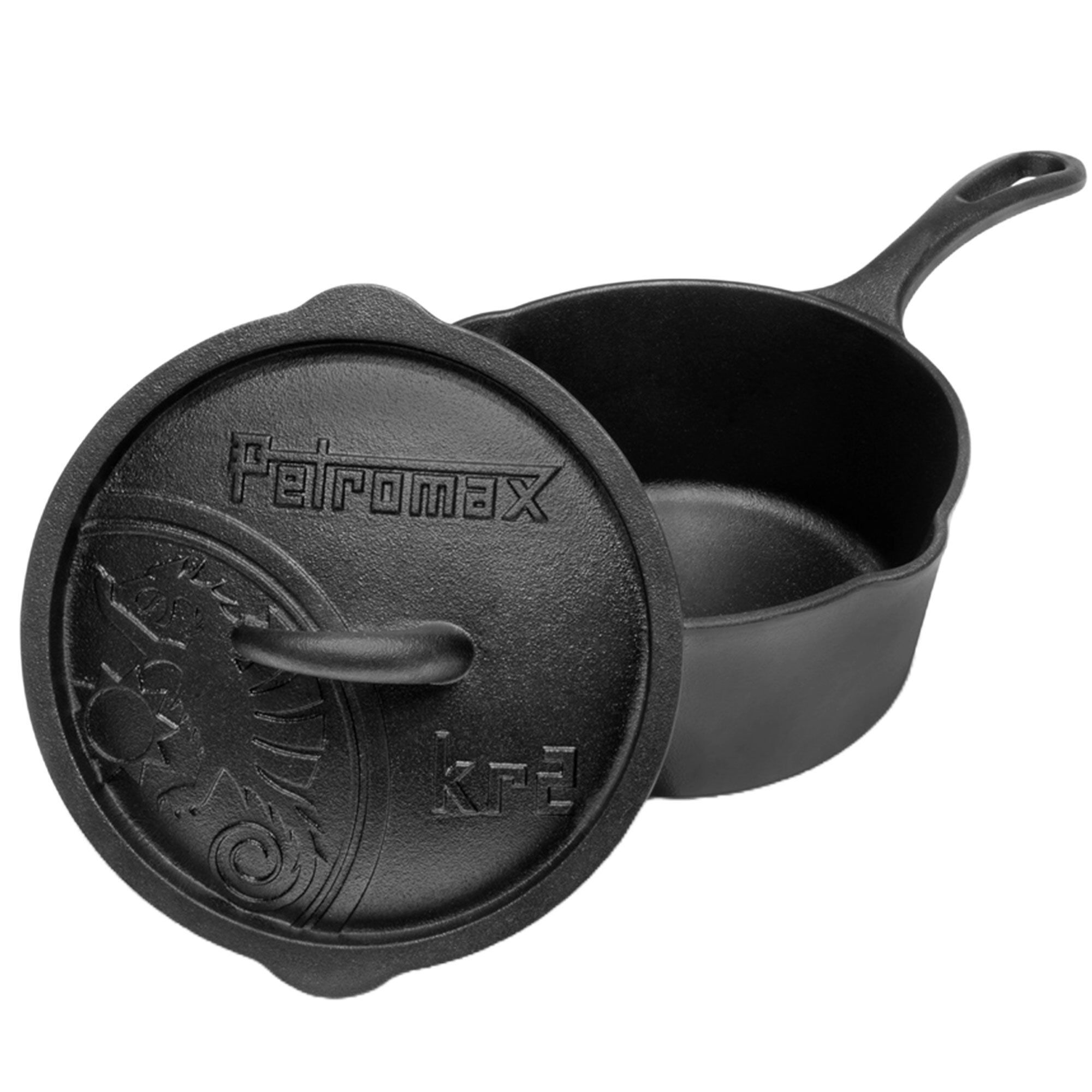 Støbejernsgryde Med Låg 2 Liter