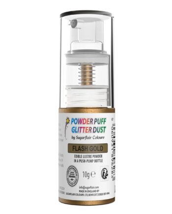 Sugarflair Flash Gold Pump Spray - Glimmer til Bagning