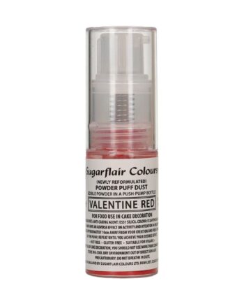 Sugarflair Pump Spray Mat Dust   Valentine Red