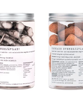 Svenskjävlar! Chokolade Lakrids fra Haupt Lakrits