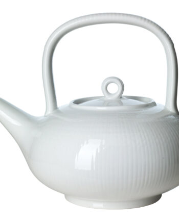 Elegant hvid tekande 1,5 liter fra Rörstrand