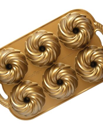 Swirl Bundtlette Kageform 2,4 Liter – Perfekt til Bagning!