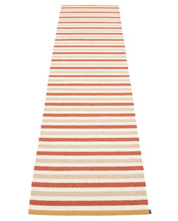 Teo Gulvtæppe 70x300 cm - Brick Beige Vanilla Tilbud!