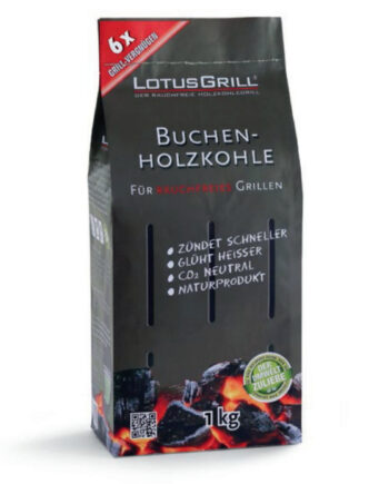 Trækul til LotusGrill 1 Kg - Hurtig Grillvarme!