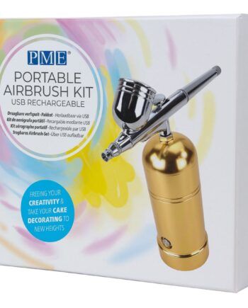 Transportabelt Airbrush Sæt fra PME - Perfekt til Kager!