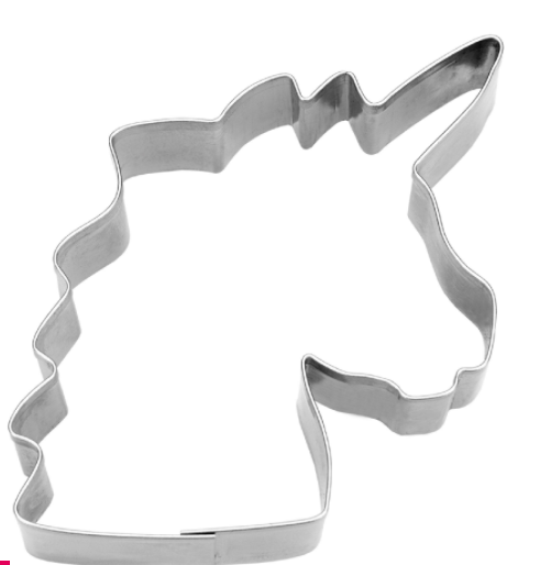 Udstikker til Kager - Enhjørning 7 Cm
