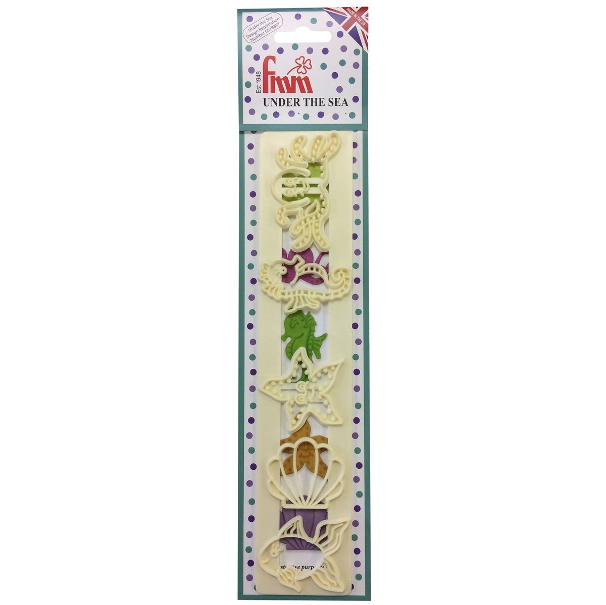 Udstikker Sæt med Havets Dyr - Bageudstyr til Kager