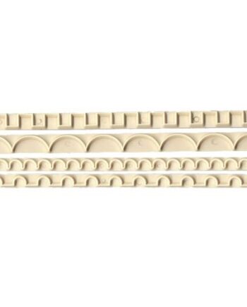 Kantudstikker Sæt Nr. 3 "Straight Frill" fra Fmm