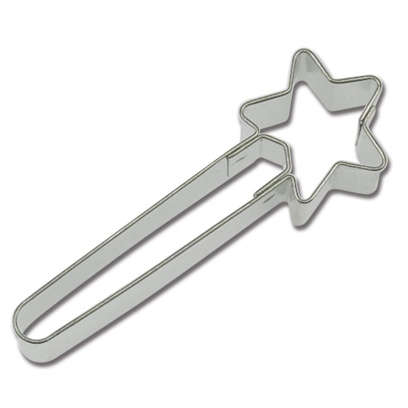 Tryllestav Udstikker i Metal - 6,5 cm til Bagning