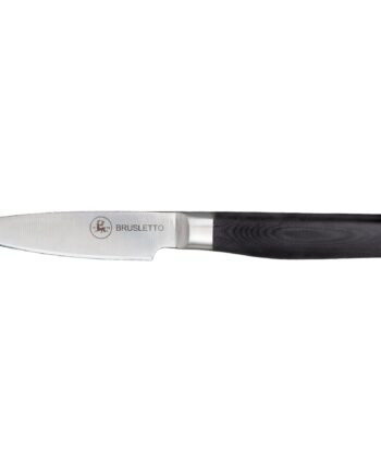 Praktisk sort urtekniv 9 cm fra Brusletto