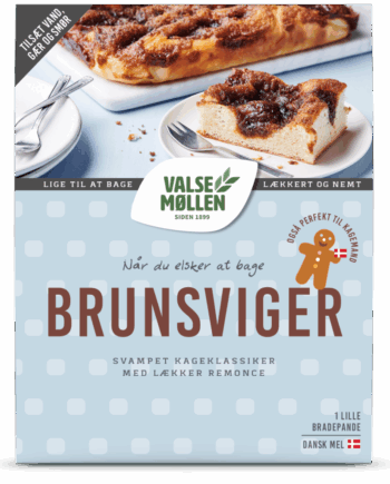 Valsemøllen Brunsviger 475g - Klar til bagning!