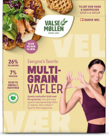Valsemøllen Multigrain Vafler - Vegansk Vaffelmix 500g